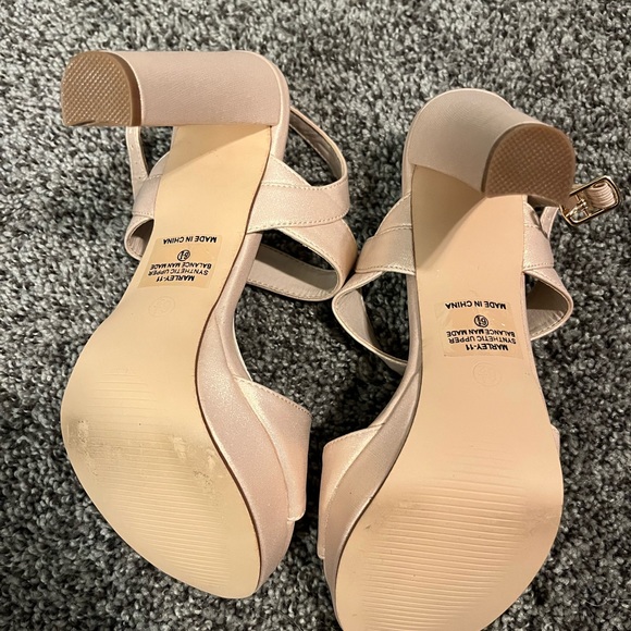 De blossom Marley platform heels W6.5 - Picture 6 of 6